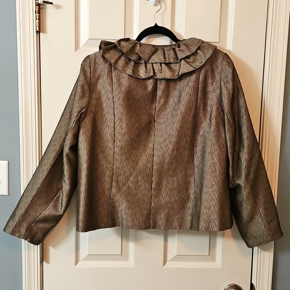 Nicolette Ruffled Blazer Jacket Elegant Wear Office Wear Career Minimalist - Picture 10 of 16